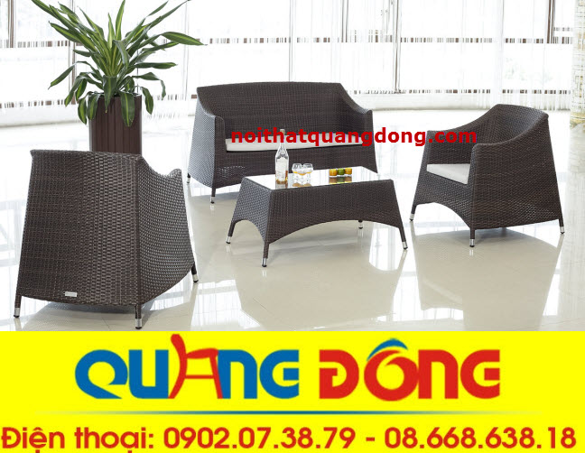 Sofa mây nhựa QD-625