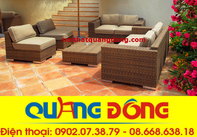 Sofa mây nhựa QD-624