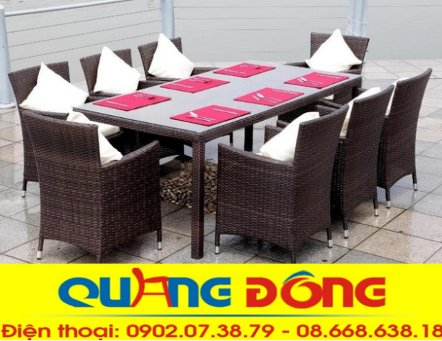 bộ bàn ghế ăn QD-265