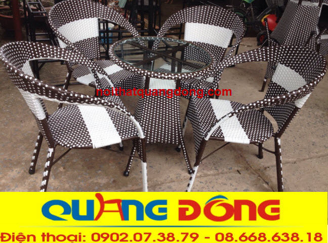 bàn ghế cafe QD-075