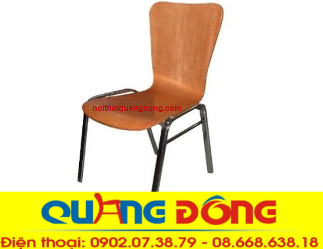 ghế gỗ khung sắt QD-029