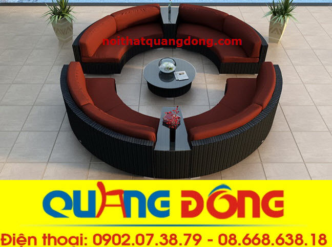 Sofa giả mây  QD-622