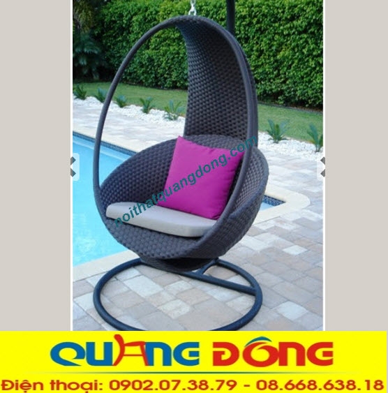 Xích đu mây nhựa QD-068