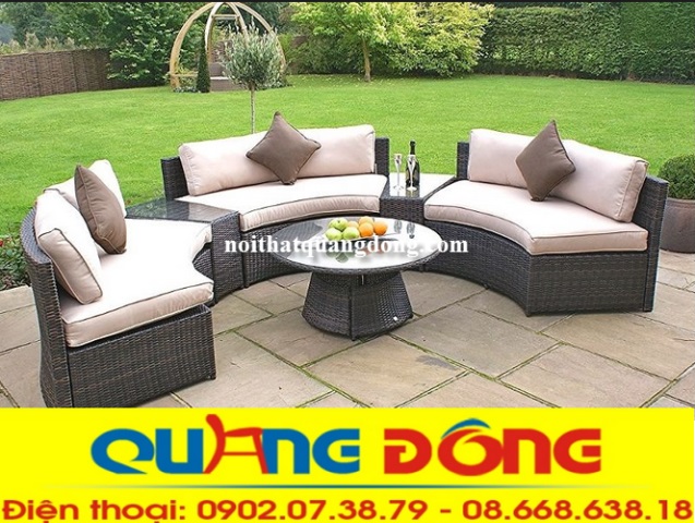 Bộ Sofa Mây Nhựa QD-605