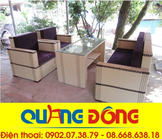 sofa giả mây QD-144