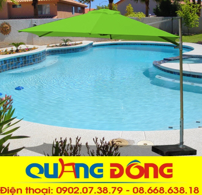 dù lệch tâm 2,9m (cắt kéo)