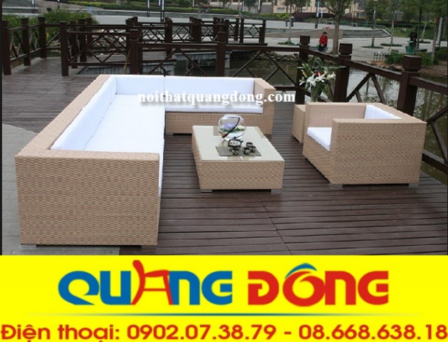 Sofa mây nhựa QD-608